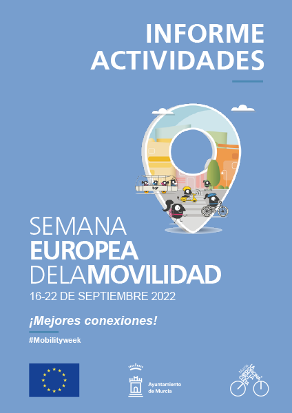 Portada Informe Semana Europea de la Movilidad - Región de Murcia - 2022