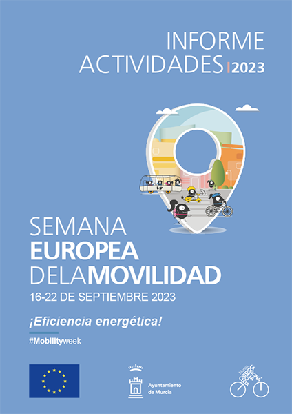 Portada informe Semana Europea de la Movilidad - 2023 Región de Murcia